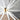 Installation view of the Photon 48 starburst chandelier on a sloped ceiling adapter