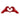 Finesse Decor Heart Hands Metallic Red