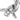 Finesse Decor Diver 22" Wall Decor Sculpture Chrome