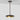 Carapace pendant on a bronze drop rod, wide view with the bronze and brass shades