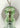 Acquaparete Murano Glass Wall Light, Green Glass — Produzione Privata, view 12