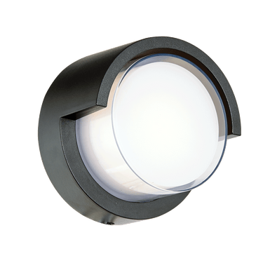 Abra Lighting Geo Round Outdoor Wall Fixtures