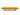 Yellow bench with wooden legs on a white background