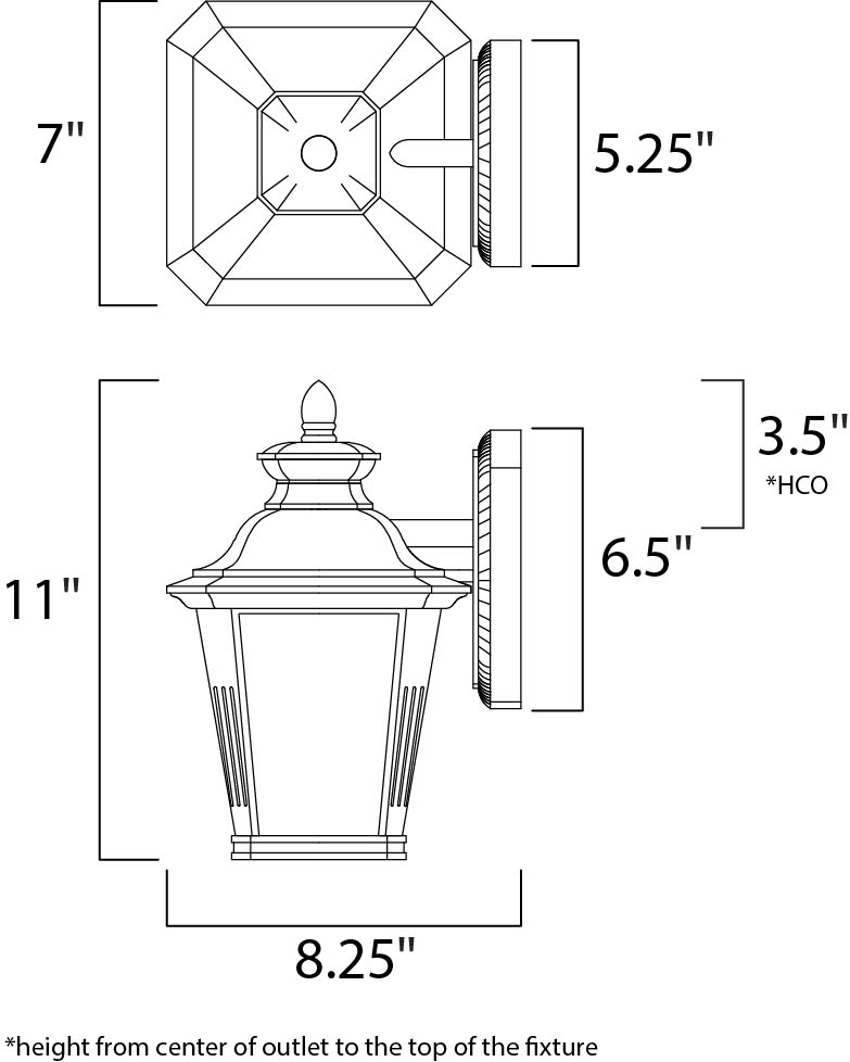 Maxim Knoxville LED Outdoor Wall Sconce