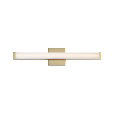 Maxim Lighting Spec 24" LED Bath Vanity 5CCT Natural Aged Brass