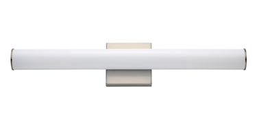 Maxim Lighting Rail 24" LED Bath Vanity Satin Nickel