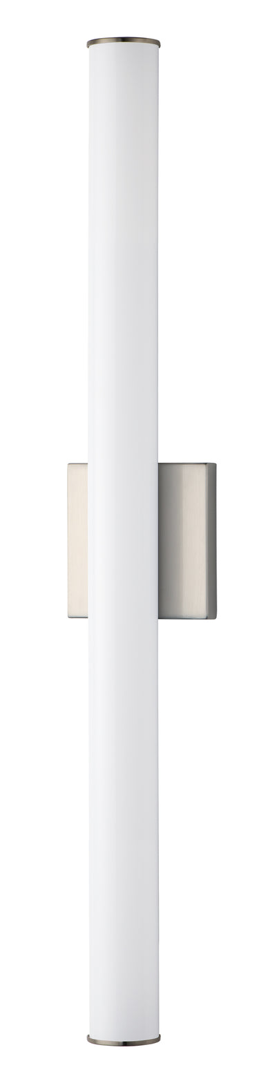 Maxim Lighting Rail 30" LED Bath Vanity Satin Nickel