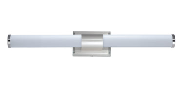 Maxim Lighting Optic 30" LED Bath Vanity Satin Nickel