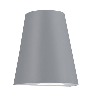 Maxim Lighting Taper Mini LED Outdoor Wall Sconce Silver