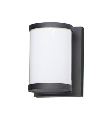 Maxim Lighting Barrel Small LED Outdoor Wall Sconce Black