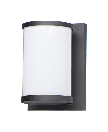 Maxim Lighting Barrel Medium LED Outdoor Wall Sconce Black