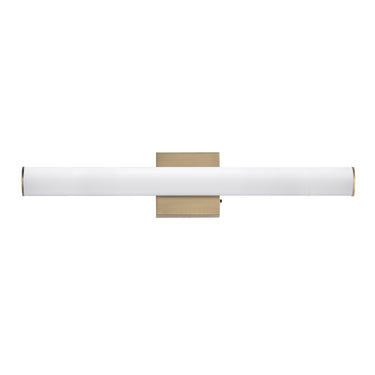 Maxim Lighting Rail 24" LED Bath Vanity 5CCT Natural Aged Brass