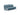 Light Blue Cubed sleeper sofa with queen-size bed conversion and sleek styling