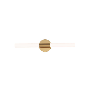 Maxim Lighting Tubi 24" 5CCT LED Bath Bar Natural Aged Brass