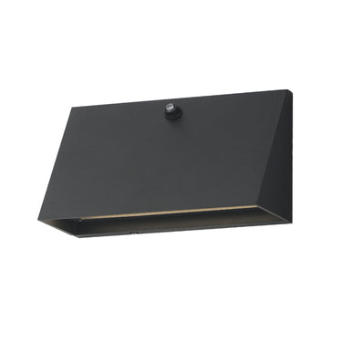Maxim Lighting Pathfinder Wide LED Wall Sconce w Photocell-5CCT Black