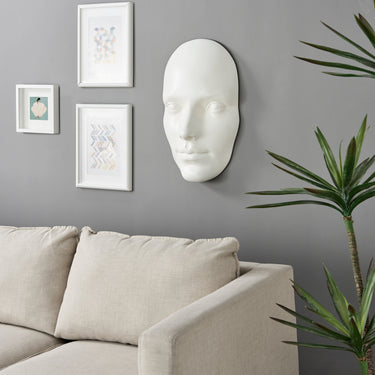 Finesse Decor Sumerian Feminine Face Matte White