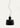 Acquatinta Murano Glass Pendant, Black Glass — Produzione Privata, view 6