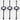Maxim Lighting CounterMax MX-LD-AC LED Puck 2700K (3/PK) Anodized Bronze