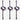 Maxim Lighting CounterMax MX-LD-AC LED Puck 2700K (3/PK) Anodized Bronze