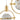 Finesse Decor Hollywood Circle 3 Light Pendant Gold