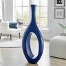 Finesse Decor Trombone Vase Small Navy Blue