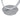 Finesse Decor Amsterdam LED Dimmable 63" Floor Lamp Silver