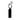Finesse Decor Fluid Abstract 59" Tall Floor Sculpture - Chrome with Black Stand