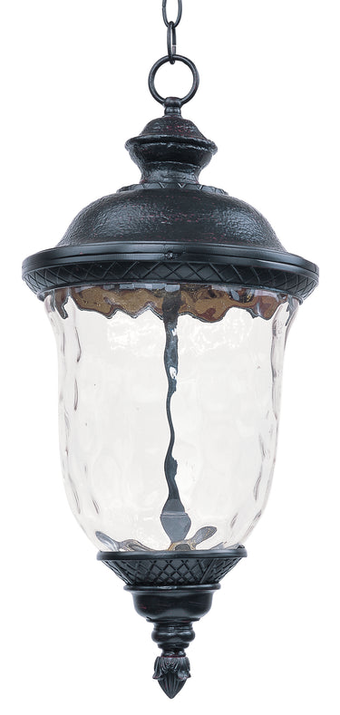 Maxim Lighting Carriage House LED Outdoor Hanging Lantern Oriental Bronze