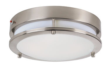 Maxim Lighting Linear LED Surface Mount with EM Back Up Satin Nickel