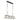 Finesse Decor Sonder Rectangular Gold and Black Chandelier