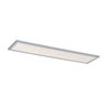 Maxim Lighting Sky 1' x 4' LED FlushMount 5CCT Brushed Aluminum