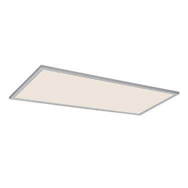 Maxim Lighting Sky 2' x 4' LED FlushMount 5CCT Brushed Aluminum