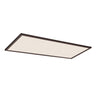 Maxim Lighting Sky 2' x 4' LED FlushMount 5CCT Bronze