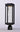 Maxim Lighting Salon LED Outdoor Post/Pier Mount Black