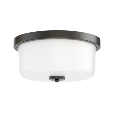 Maxim Lighting Fuller 2-Light Flush Mount Black