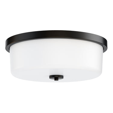 Maxim Lighting Fuller 3-Light Flush Mount Black