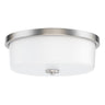 Maxim Lighting Fuller 3-Light Flush Mount Satin Nickel