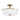 Maxim Lighting Fuller 3-Light Semi Flush/Pendant Convertible Natural Aged Brass