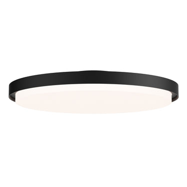 Maxim Lighting Float 16" LED Flush Mount Black