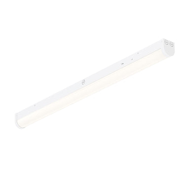 Maxim Lighting Workshop 48" Flush Mount w EM Battery 0-10V White