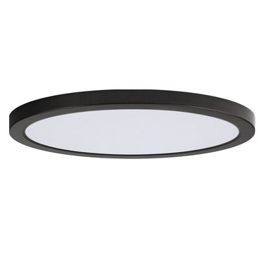 Maxim Lighting Chip 16" 32W RD LED Flush Mount Black