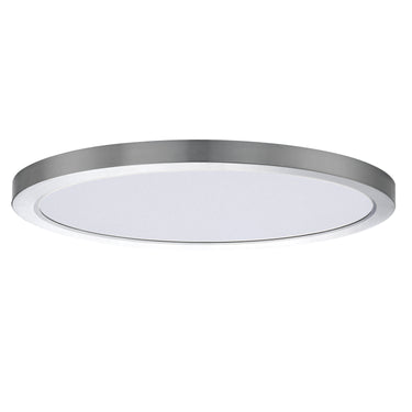 Maxim Lighting Chip 16" 32W RD LED Flush Mount Satin Nickel