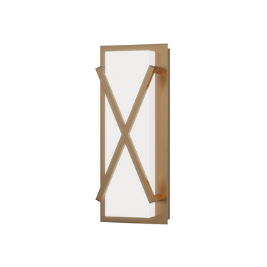 Maxim Lighting Dexter 14" LED Wall Sconce Natural Aged Brass