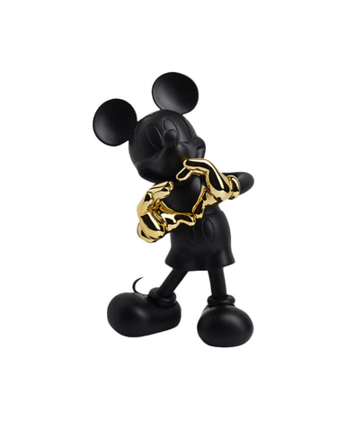 Mickey With Love by Kelly Hoppen by Leblon Delienne, Black & Gold colorway, 30 cm