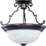 Maxim Lighting Essentials 2-Light Semi-Flush Mount Oil Rubbed Bronze
