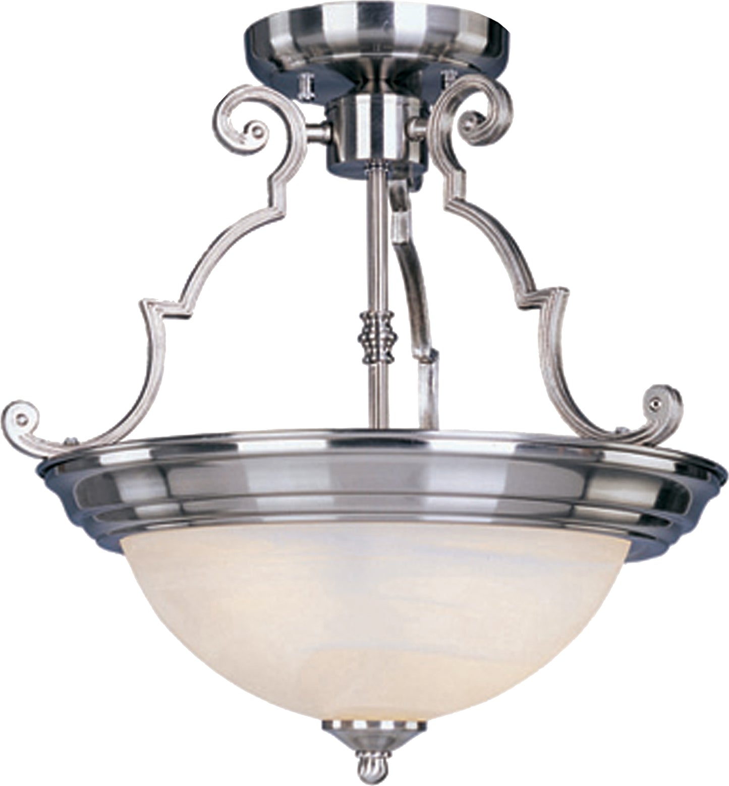 Maxim Essentials 3-Light Semi-Flush Mount