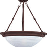 Maxim Lighting Essentials 3-Light Invert Bowl Pendant Oil Rubbed Bronze
