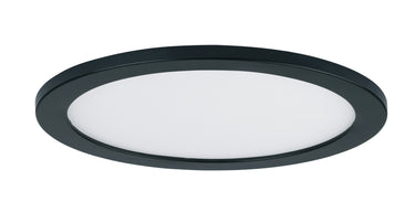 Maxim Lighting Wafer 15" RD LED Surface Mount 3000K Black
