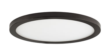 Maxim Lighting Wafer 15" RD LED Surface Mount 3000K Bronze