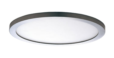 Maxim Lighting Wafer 15" RD LED Surface Mount 3000K Satin Nickel